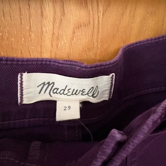 Madewell Deep Purple Women's Shorts 29 - Picture 5 of 10